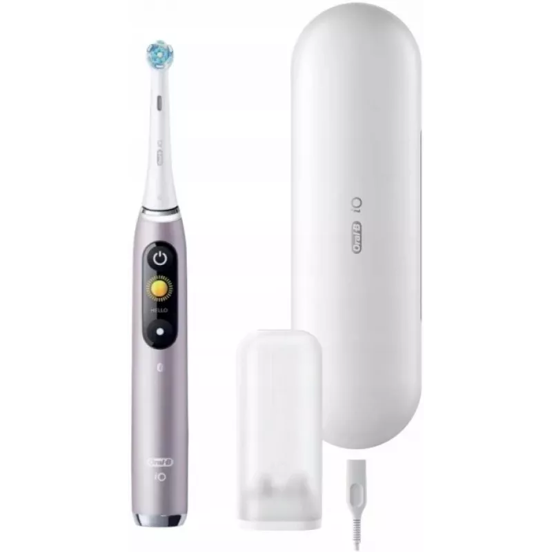 Oral-B iO9 Series 9 elektrische Zahnbürste, rosé Quarz
