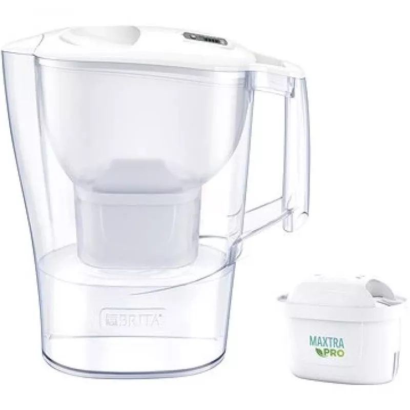 Brita 1052801 Wasserfilter Tischwasserfilter 2,4 L Weiß
