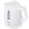 Wasserkocher Adler AD 1373 – 1 L Fassungsvermögen, 850 W, weiß, 360°-Basis, Polypropylen