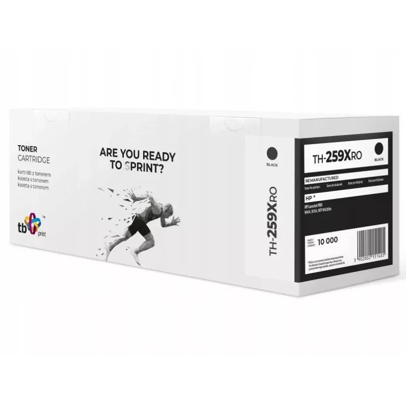 Toner für HP LJ PRO M404 CF259X TH-259XRO wiederaufbereitet Schwarz