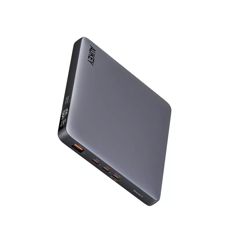 AUKEY Sprint X 20000mAh 100W Laptop Power Bank mit PD3.0 - Grau