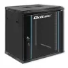 19-Zoll-Rackschrank QOLTEC 54464 12U 600x635x450 Schwarz