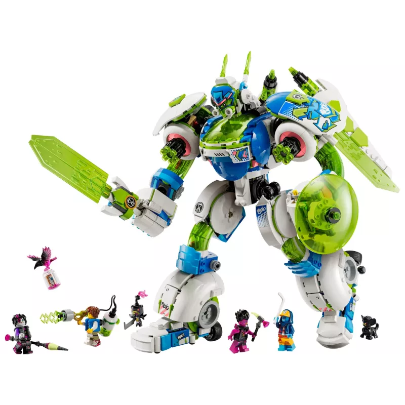 Bauspielzeug LEGO Mateo und Z-Blob der Ritter-Mech Set 71485 — Minifigur und baubarer Mech-Spielset
