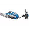 LEGO Star Wars Captain Rex Y-Wing Microfighter Sammlerstück – Das Klonkriege Raumschiff-Spielzeug mit einer Charakter-Minifigur für Jungen ab 6 Jahren