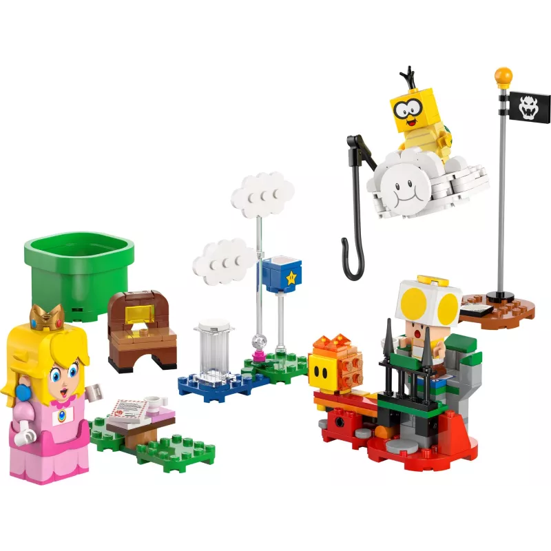 Konstruktionsspielzeug LEGO 71441 Super Mario Interaktive LEGO Peach Figur Set, kompatibel mit dem LEGO-System