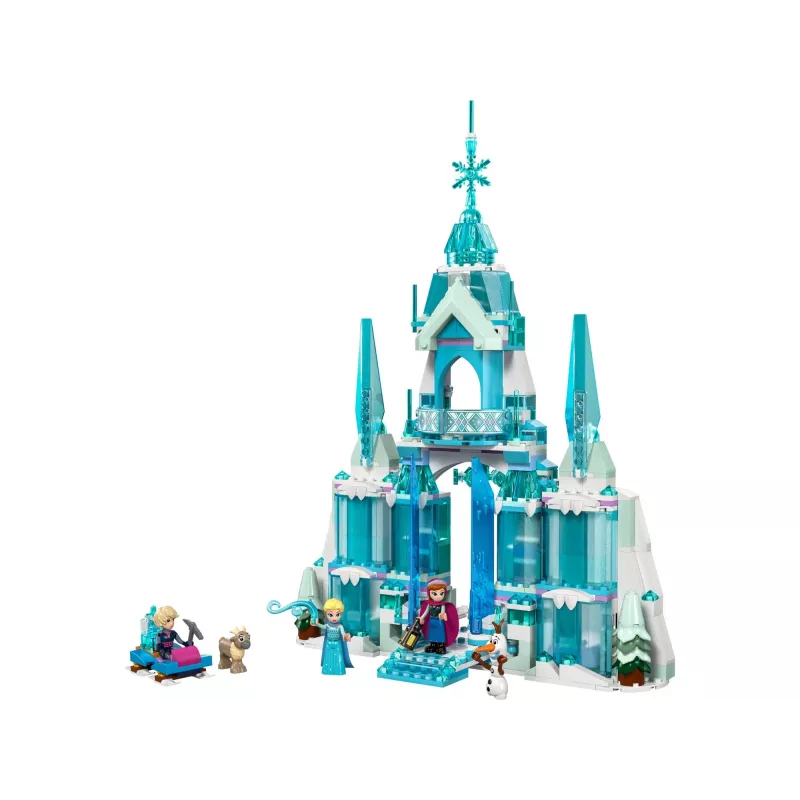 Konstruktionsspielzeug LEGO Disney Princess Elsas Winterpalast 43244 — Bauset für fantasievolles Spiel