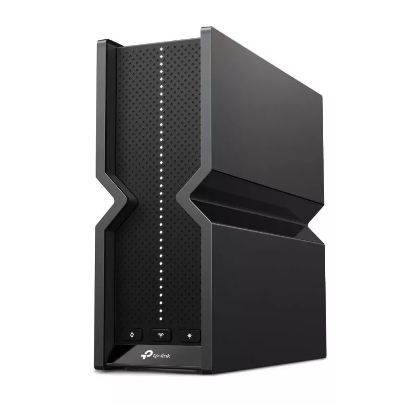 TP-Link Archer BE9300 Tri-Band-Wi-Fi-7-Router, Wi-Fi 7 (802.11be), Tri-Band (2.4 GHz / 5 GHz / 6 GHz), Ethernet LAN, Schwarz, Tischrouter
