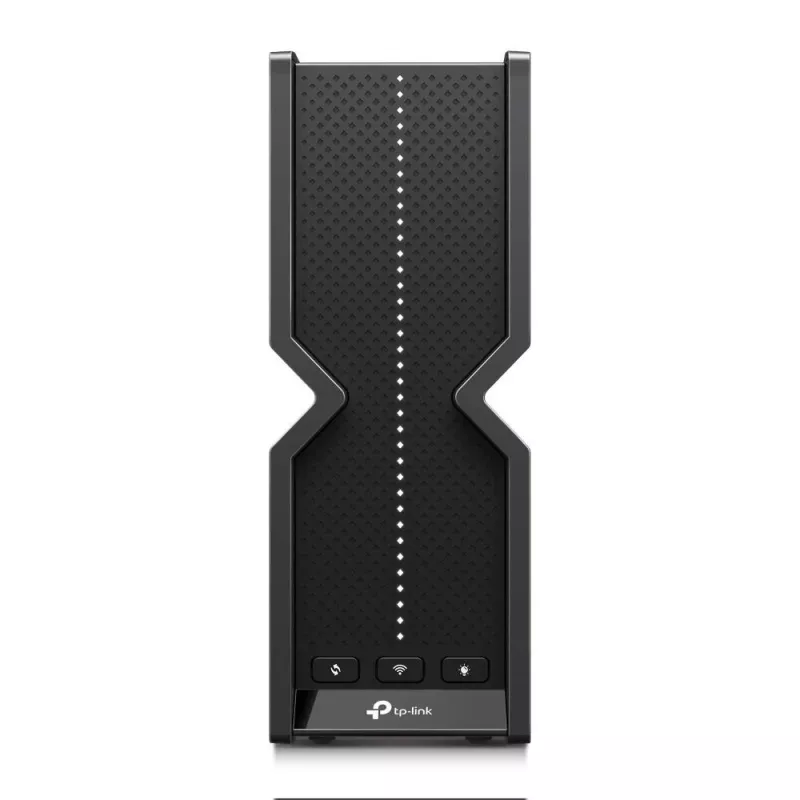 TP-Link Archer BE9300 Tri-Band-Wi-Fi-7-Router, Wi-Fi 7 (802.11be), Tri-Band (2.4 GHz / 5 GHz / 6 GHz), Ethernet LAN, Schwarz, Tischrouter