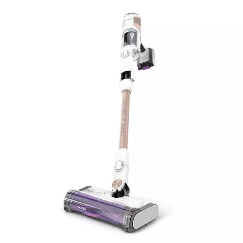 Shark Akku-Staubsauger Detect Pro IW3611EU mit automatischem Entleerungssystem 2L 240 W Weiß und Gold