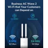 Access Point Cudy AP1300 Outdoor — Dualband 2,4/5 GHz, 300/867 Mbit/s, IP65, PoE, 2 externe RP‑SMA-Antennen