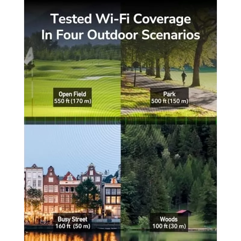 Access Point Cudy AP1300 Outdoor — Dualband 2,4/5 GHz, 300/867 Mbit/s, IP65, PoE, 2 externe RP‑SMA-Antennen