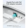 Access Point Cudy AP1300 Outdoor — Dualband 2,4/5 GHz, 300/867 Mbit/s, IP65, PoE, 2 externe RP‑SMA-Antennen