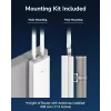 Access Point Cudy AP1300 Outdoor — Dualband 2,4/5 GHz, 300/867 Mbit/s, IP65, PoE, 2 externe RP‑SMA-Antennen
