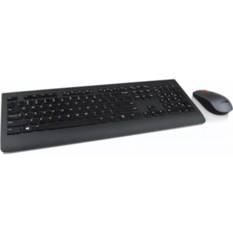 Lenovo 4X30H56829 Tastatur Maus inklusive Universal RF Wireless QWERTY US Englisch Schwarz