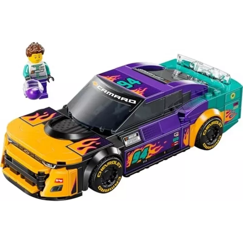 Konstruktionsspielzeug LEGO Speed Champions 76935 NASCAR Next Gen Chevrolet Camaro ZL1, 328 Teile, 1 Minifigur, Alter 9+