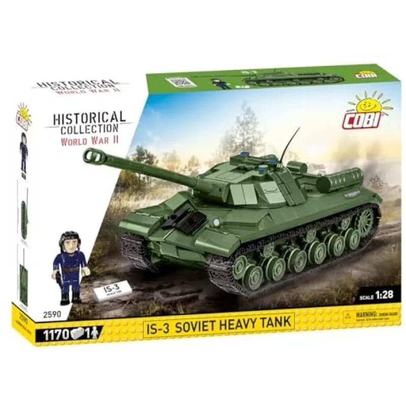 COBI Historical Collection WWII Is-3 sowjetischer schwerer Panzer
