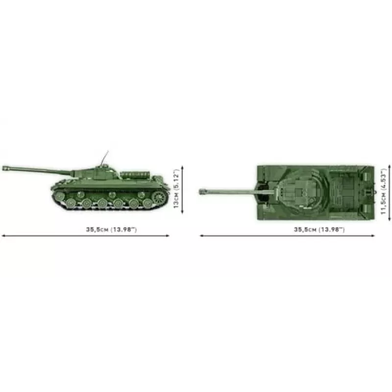 COBI Historical Collection WWII Is-3 sowjetischer schwerer Panzer