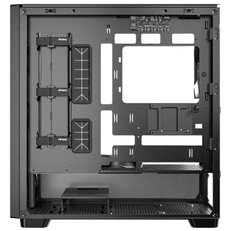 Antec 0-761345-10133-2 Computergehäuse Midi Tower Schwarz Holz