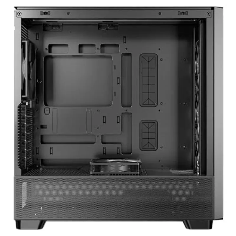 Antec 0-761345-10133-2 Computergehäuse Midi Tower Schwarz Holz
