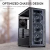 Antec 0-761345-10133-2 Computergehäuse Midi Tower Schwarz Holz