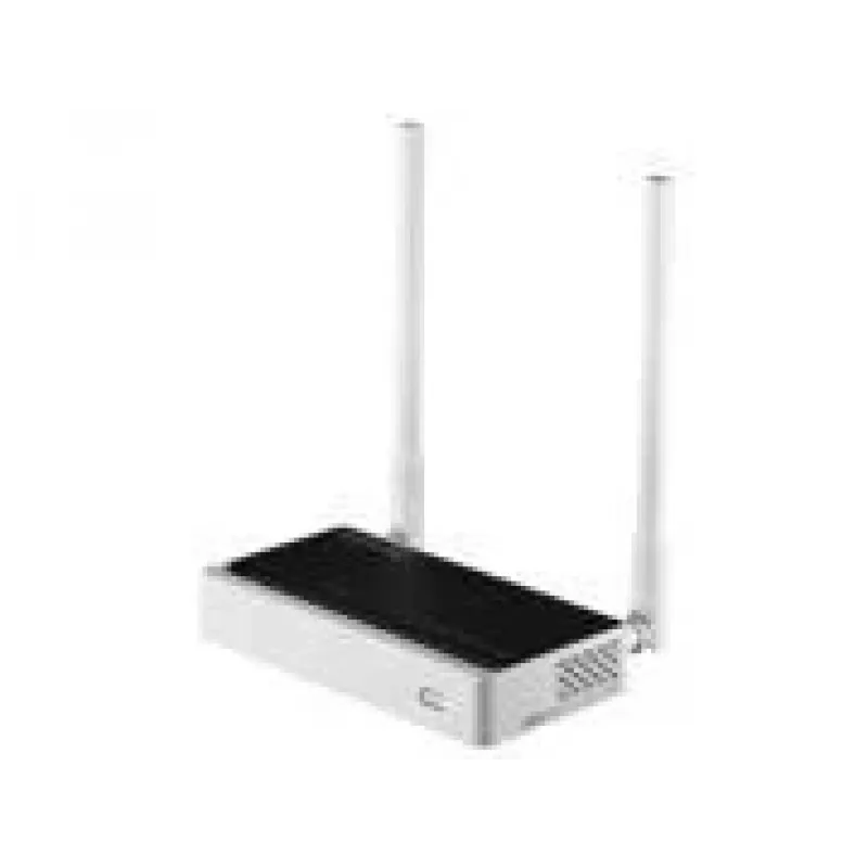 Tischrouter TOTOLINK N300RT — Single-Band 2,4 GHz Wi‑Fi 4, 300 Mbit/s, 5x RJ-45 Fast-Ethernet-Ports, 2 externe 5-dBi-Antennen