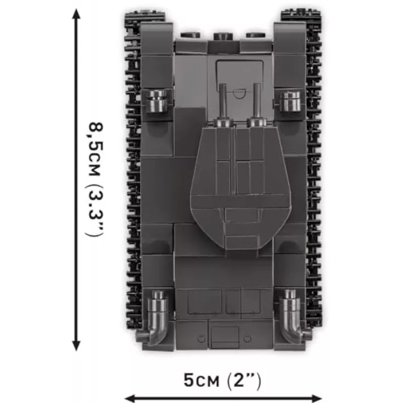 Baukasten COBI Renault R35 Valentine IX Panzer I 595 Teile