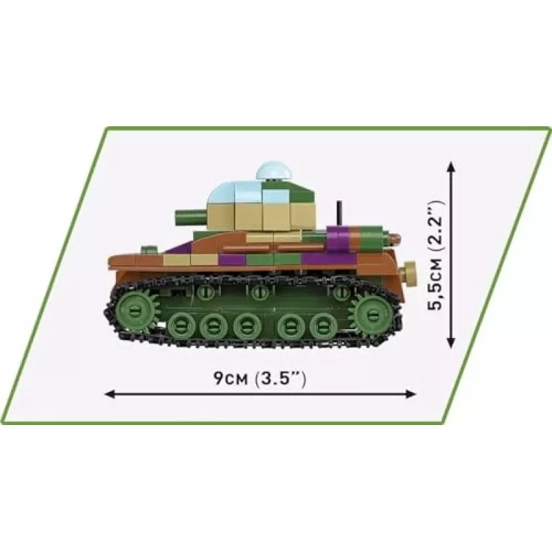 Baukasten COBI Renault R35 Valentine IX Panzer I 595 Teile