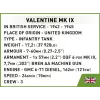 Baukasten COBI Renault R35 Valentine IX Panzer I 595 Teile