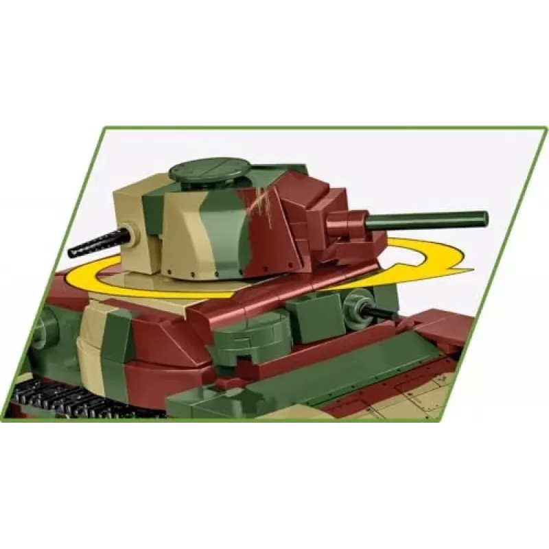Cobi Historical Collection WWII Typ 95 Ha-Go Tank, Multi
