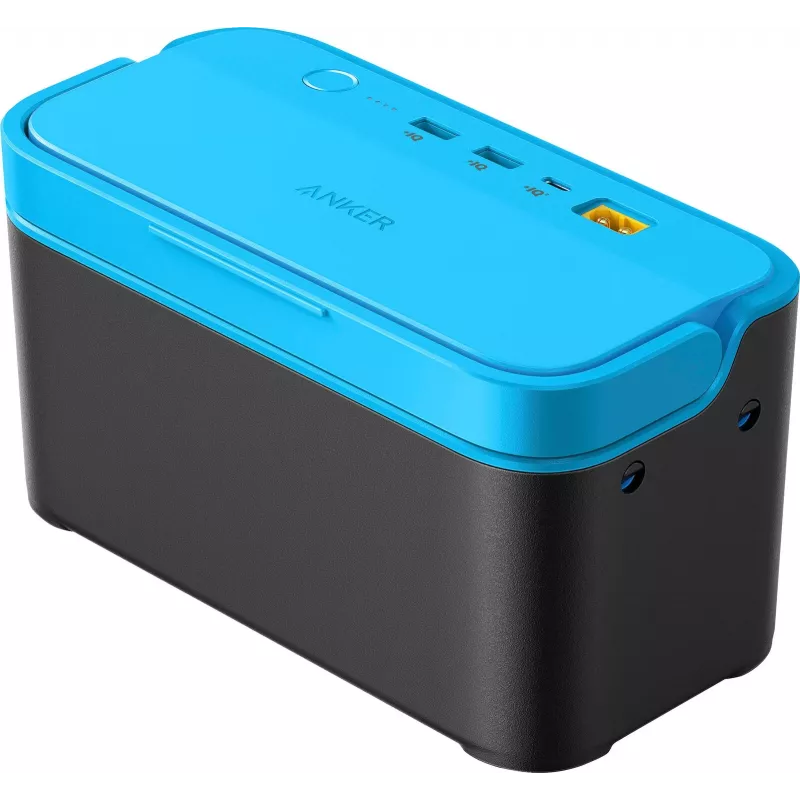Batterie Anker A17B5011 für Kühlbox-Zubehör, Schwarz/Blau, 1 Stück