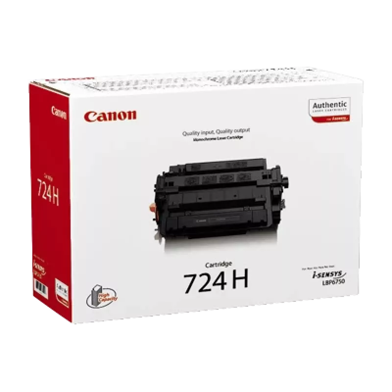 Canon CRG-724H Tonerkartusche, 1 Stk., Original, Schwarz