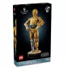 LEGO baubare Figur Star Wars C-3PO Modell 75398 — 1.138 Teile, 380 mm Display-Sammlerstück