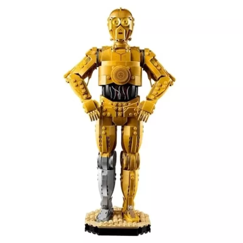 LEGO baubare Figur Star Wars C-3PO Modell 75398 — 1.138 Teile, 380 mm Display-Sammlerstück