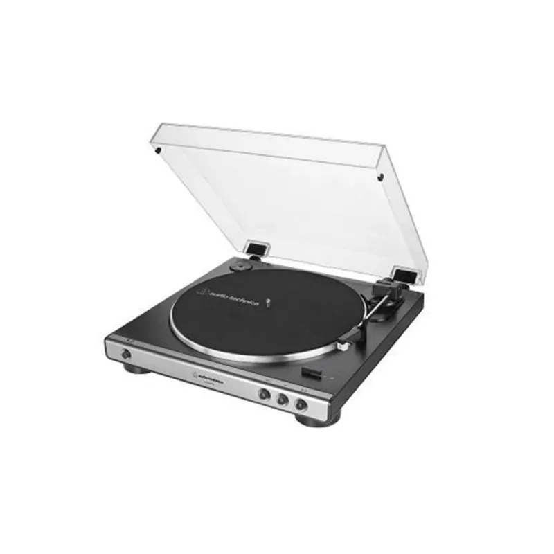 Audio Technica Unisex AT-LP60XUSB Vollautomatischer Riemenantrieb-Plattenspieler Analog & USB in Schwarz