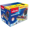 VILEDA Wischmopp Ultramax XL Box — waschbarer Mikrofaser-360°-Drehkopf, faltbar, für Hartböden