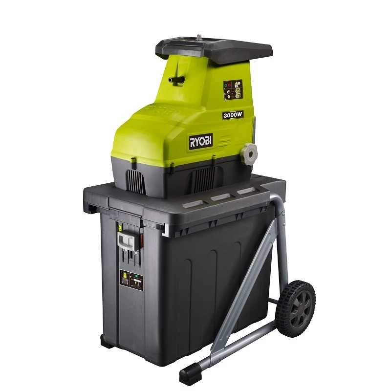 Ryobi RSH3045U - Häcksler - Elektrisch - 3000 W - Schnittleistung: 45 mm - 21 kg