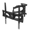 Wand-TV-Halterung MACLEAN MC-781 für Bildschirme von 66–177,8 cm (26–70 Zoll), neigbar -12–2°, VESA 100x100–400x400, max. Belastbarkeit 45 kg, schwarz