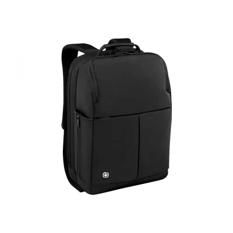 WENGER Reload Notebook-Rucksack für 35,8 bis 39,6 cm 14,1 bis 15,6 Zoll Tablet, Laptop schwarz