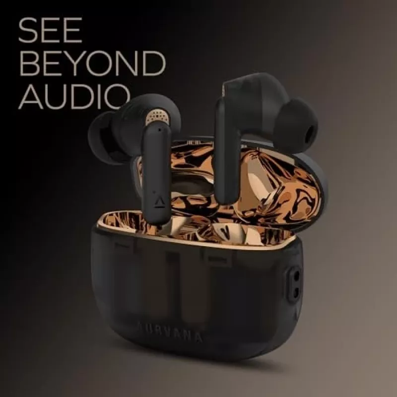Creative 51EF1160AA000 Aurvana Ace 2 In-Ear Bluetooth-Kopfhörer Schwarz