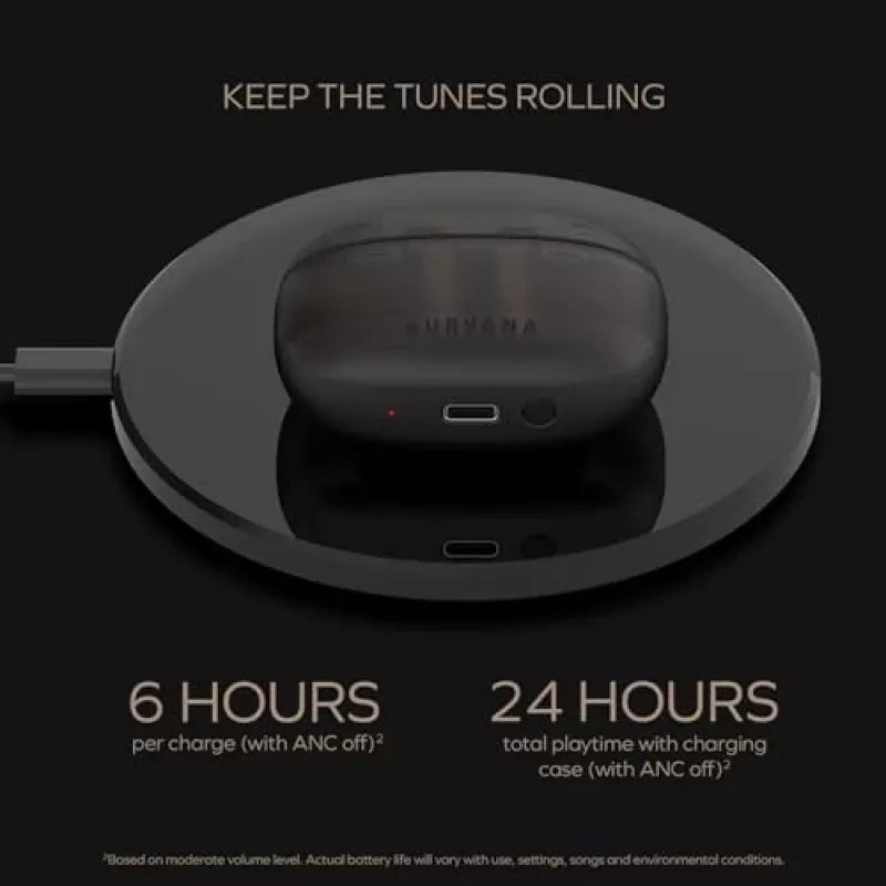 Creative 51EF1160AA000 Aurvana Ace 2 In-Ear Bluetooth-Kopfhörer Schwarz