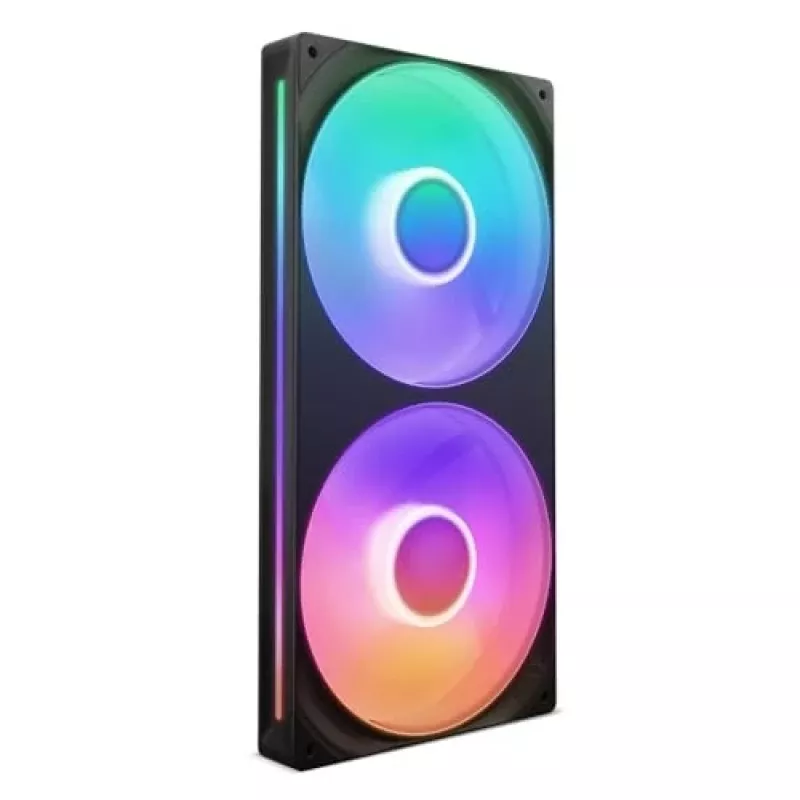 NZXT F280 RGB Core 140mm ARGB PWM 2er-Pack Schwarz