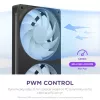 NZXT F280 RGB Core 140mm ARGB PWM 2er-Pack Schwarz