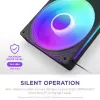 NZXT F280 RGB Core 140mm ARGB PWM 2er-Pack Schwarz