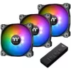 Thermaltake Pure 12 ARGB 120mm Gehäuselüfter 3er-Pack Schwarz