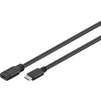 Goobay 45393 USB-Kabel Schwarz