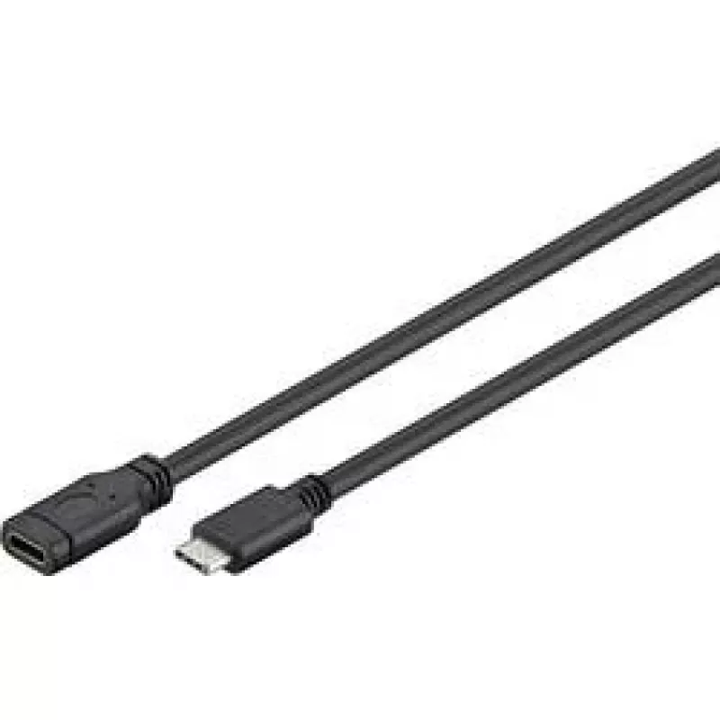 Goobay 45393 USB-Kabel Schwarz