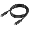 Lenovo 4X90U90619 USB-Kabel USB 3.2 Gen 2 (3.1 Gen 2) 1 m USB C Schwarz