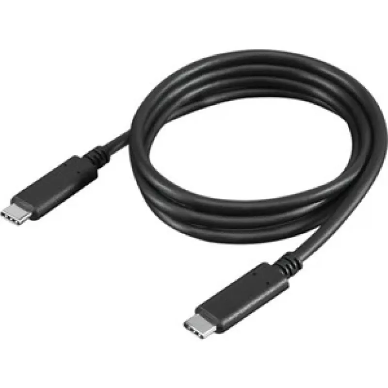 Lenovo 4X90U90619 USB-Kabel USB 3.2 Gen 2 (3.1 Gen 2) 1 m USB C Schwarz
