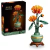LEGO Icons Chrysanthemen-Blumen-Bauset Kreatives Modellbauset für Erwachsene zum Bauen einer künstlichen Pflanze Geschenk für Frauen Männer Sie oder Ihn Zuhause Büro Dekoration