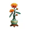 LEGO Icons Chrysanthemen-Blumen-Bauset Kreatives Modellbauset für Erwachsene zum Bauen einer künstlichen Pflanze Geschenk für Frauen Männer Sie oder Ihn Zuhause Büro Dekoration